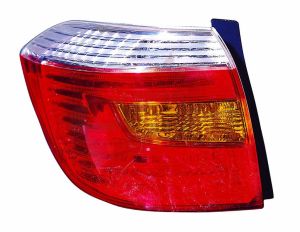 Tail Lamp Driver Side Toyota Highlander 2008-2010 Base-Ltd Capa, To2800173C