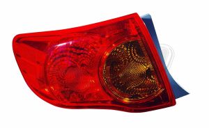 Tail Lamp Driver Side Toyota Corolla Sedan 2009-2010 Capa