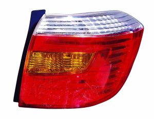 Tail Lamp Passenger Side Toyota Highlander 2008-2010 Base-Ltd Capa, To2801173C