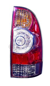 Tail Lamp Passenger Side Toyota Tacoma 2005-2015 Led Type With Clear Center Lens Capa, To2801177C