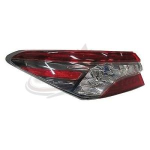 Tail Lamp Driver Side Toyota Camry 2018-2021 Usa Built Smoked, To2804137