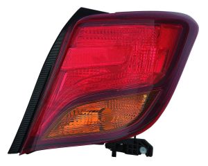 Tail Lamp Passenger Side Toyota Yaris Hatchback 2015-2017 Capa