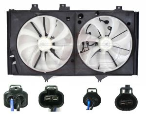 Cooling Fan Assembly Toyota Camry 2012-2015 V6 , TO3115170
