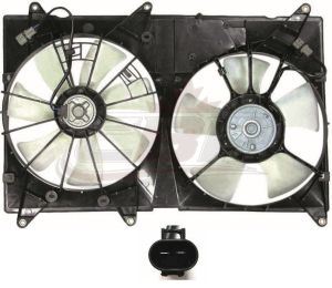 Cooling Fan Assembly Toyota Highlander 2004-2007 4Cyl Without Towing Pkg , TO3120103