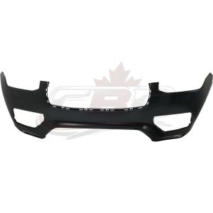 Bumper Front Volvo Xc90 2016-2019 Primed With Park Assist Sensor / Head Lamp Washer Capa, Vo1000219C