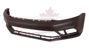 Bumper Front Volkswagen Jetta 2015-2018 Primed Without Sensor Without Washer Exclude Gli/Wolfsburg Model, Vw1000220U
