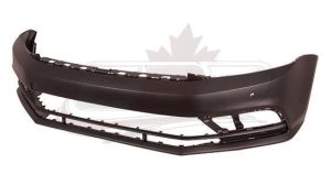 Bumper Front Volkswagen Jetta 2015-2018 Primed With Sensor Without Washer , VW1000221
