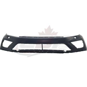 Bumper Front Volkswagen Touareg 2015-2017 Primed With Washer Without Sensor , VW1000231