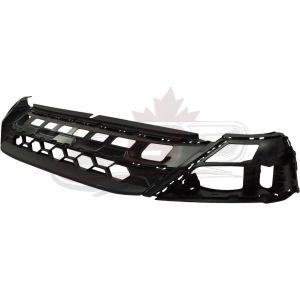 Grille Support Volkswagen Tiguan 2018-2021 (Lower Center Grille/ Bezels Mounted To This Piece) Without R-Line Textured Black , VW1015107