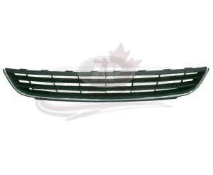 Grille Lower Volkswagen Jetta 2011-2014 Black/Chrome Sedan Exclude Gli, Vw1036120U