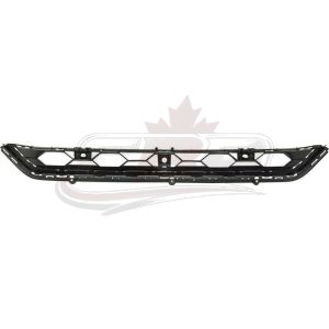 Grille Lower Volkswagen Tiguan 2018-2021 Textured Black With Sensor , VW1036145