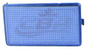 Tow Hook Cover Front Driver Side Volkswagen Golf 1993-1998 Without Fog Lamp Cover , VW1038102