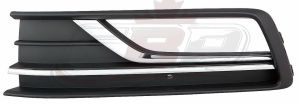 Fog Lamp Bezel Front Driver Side Volkswagen Passat 2016-2019 With Chrome Moulding Without Block Heater, Vw1038146U
