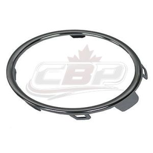 Fog Lamp Trim Ring Front Passenger Side Volkswagen Tiguan Limited 2017-2018 Chrome Without R Model , VW1039126