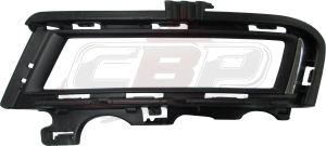 Fog Lamp Bezel Front Passenger Side Volkswagen Golf Sportwagen 2015-2017 Chrome , VW1039141