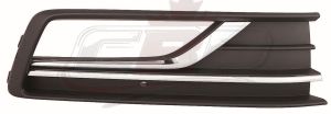 Fog Lamp Bezel Front Passenger Side Volkswagen Passat 2016-2019 With Chrome Moulding , VW1039146