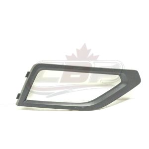 Fog Lamp Bezel Front Passenger Side Volkswagen Atlas 2018-2020 Textured Black , VW1039157