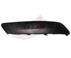 Bumper Moulding Front Driver Side Volkswagen Jetta 2005-2010 Black Without Headlamp Washers , VW1046105