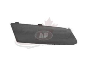 Bumper Moulding Front Passenger Side Volkswagen Gti 2006-2009 Primed Without Head Lamp Washer , VW1047104