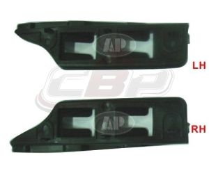 Bumper Bracket Front Driver Side Volkswagen Rabbit 2006-2009 (Outer) Plastic , VW1066110
