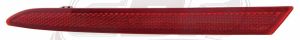 Reflector Rear Driver Side Volkswagen Jetta 2011-2014 Sedan With Gli , VW1184101