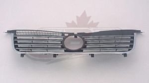 Grille Volkswagen Passat 2001-2005 Chrome/Black 1.8/2.0L , VW1200134