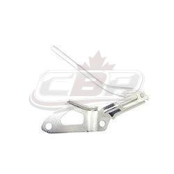 2018-2023 Volkswagen Tiguan Hood Hinge Driver Side Chrome Steel , VW1236124