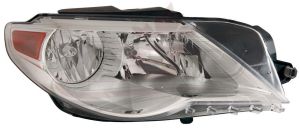 Head Lamp Passenger Side Volkswagen Cc 2009-2012 Halogen High Quality , VW2503139