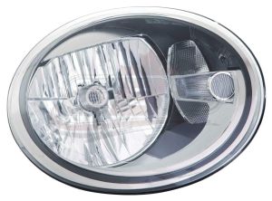 Head Lamp Passenger Side Volkswagen Beetle 2012-2019 Halogen Capa, Vw2503147C