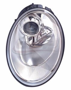 Head Lamp Driver Side Volkswagen Beetle 2006-2010 Halogen High Quality , VW2518109