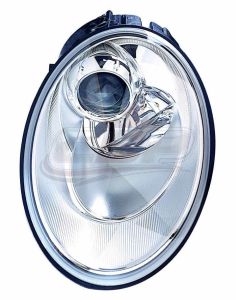 Head Lamp Driver Side Volkswagen Beetle 2006-2010 Halogen Capa, Vw2518109C
