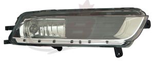 Fog Lamp Front Passenger Side Volkswagen Cc 2013-2017 High Quality, Vw2593125
