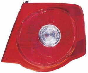 Tail Lamp Driver Side Volkswagen Jetta 2005-2007 (Red Lens) High Quality , VW2800123