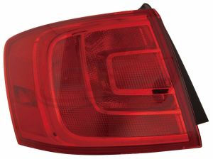 Tail Lamp Driver Side Volkswagen Jetta 2011-2014 Sedan Without Led/Rear Fog Lamp Exclude Gli Capa, Vw2804107C