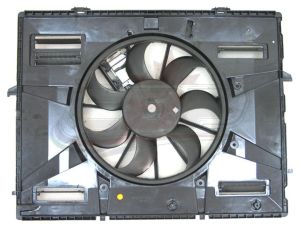 Cooling Fan Assembly Volkswagen Touareg 2007-2010 3.6L V6 Without Tow Pkg , VW3115116