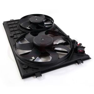Cooling Fan Assembly Volkswagen Jetta 2005-2010 2.5L Economy Quality , VW3120100U